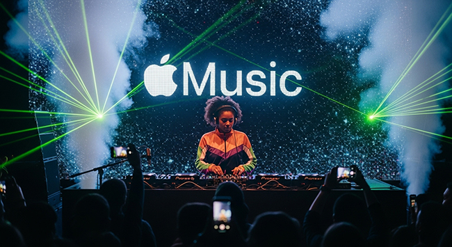 dj with apple music integration
