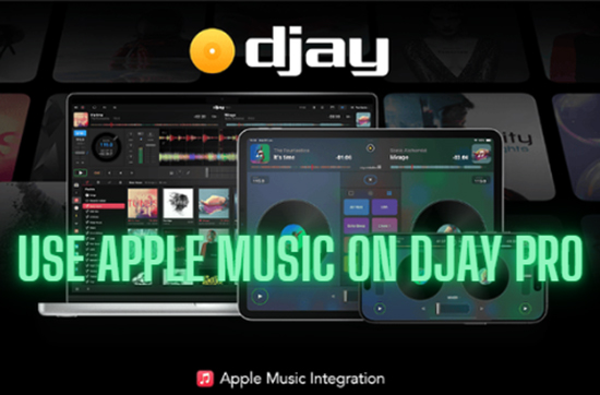 use djay pro with apple music