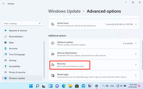 downgrade windows 11 to windows 10