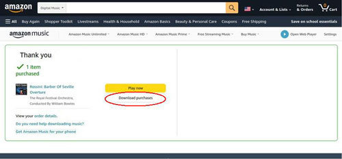 download purchased amazon music on computer