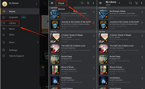 download audible books on android