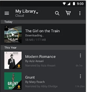 redownload audible books to fix audible stops when phone locks