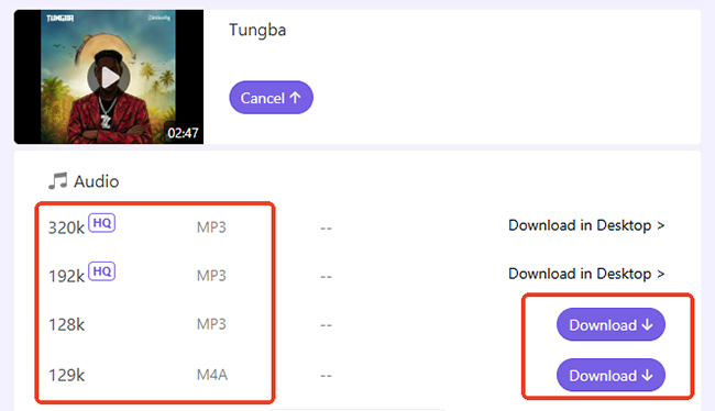 download audiomack songs to mp3 via apopkit