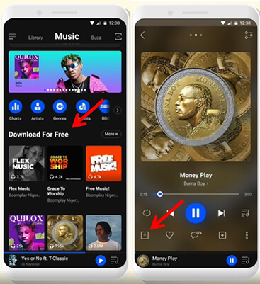 download songs from boomplay