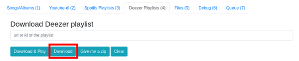 download deezer music github