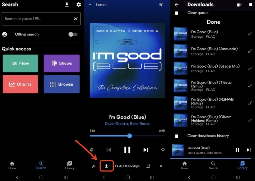 download deezer songs via refreezer