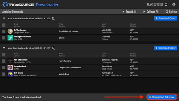 download traxsource music by traxsource download manager