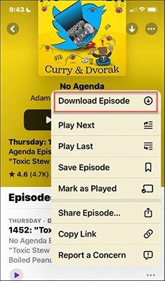 download audible podcasts