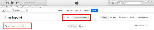 download itunes purchased songs