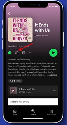 download spotify audiobooks
