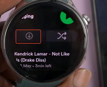 download spotify songs to oneplus watch