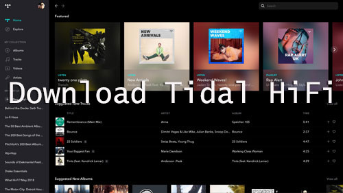 tidal hifi download