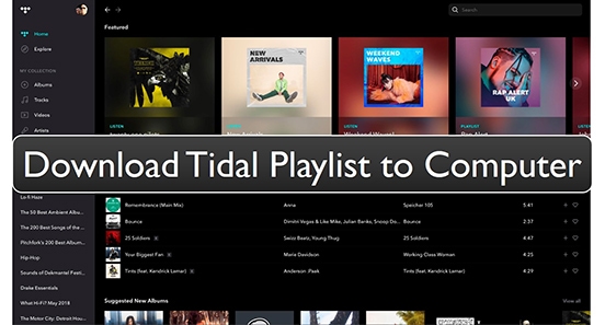 download tidal playlist