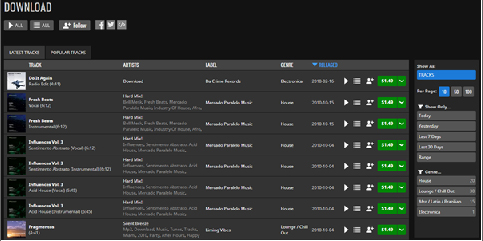 download traxsource music from browser