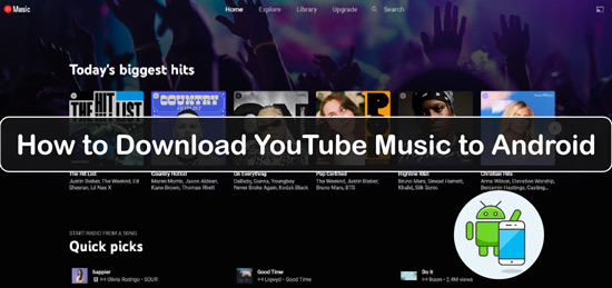 download youtube music to android