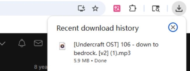 downloaded files soundcloud