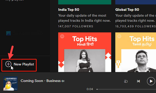 duplicate a spotify playlist from someone