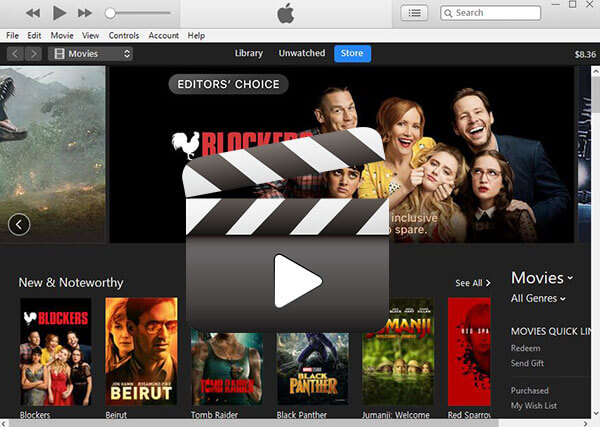 edit itunes m4v movie