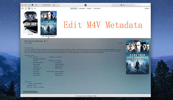 edit m4v metadata