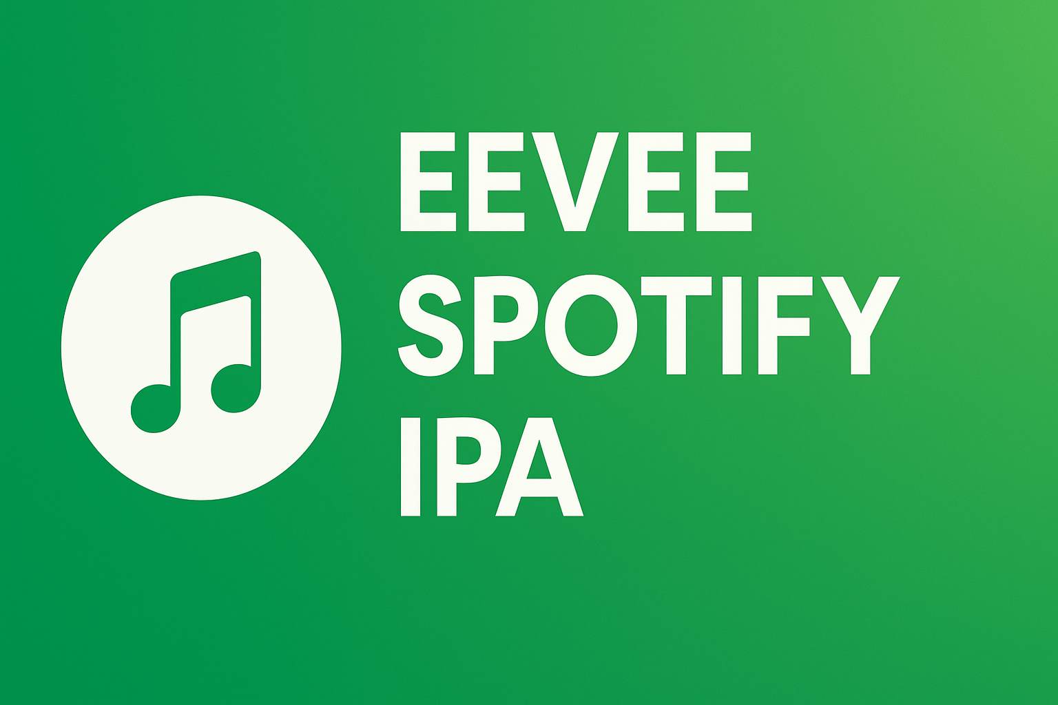 eevee spotify ipa