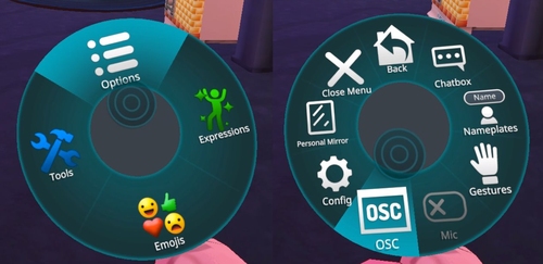 enable osc in vrchar