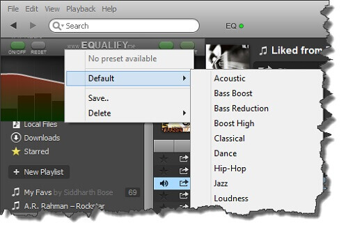 spotify equalizer for windows via equalify pro