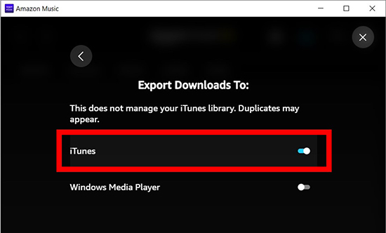transfer amazon music downloads to itunes