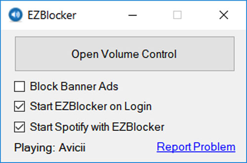 ezblocker spotify ads blocker