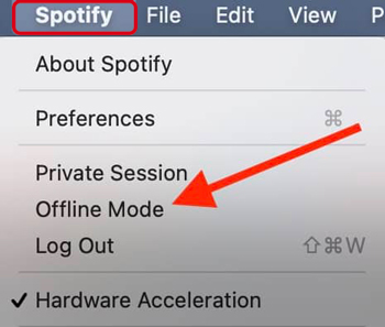 where does spotify download music on mac