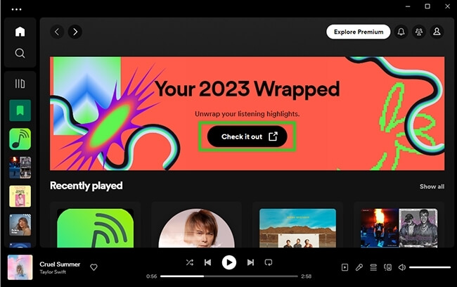how to find spotify wrapped 2023