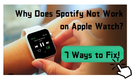 fix spotify not working on apple watch