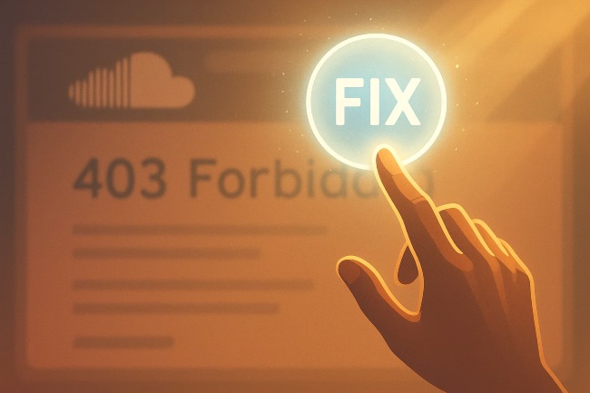 fixes of soundcloud 403 error