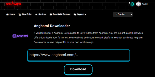 followdeh anghami downloader online