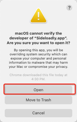 force open sideloadly