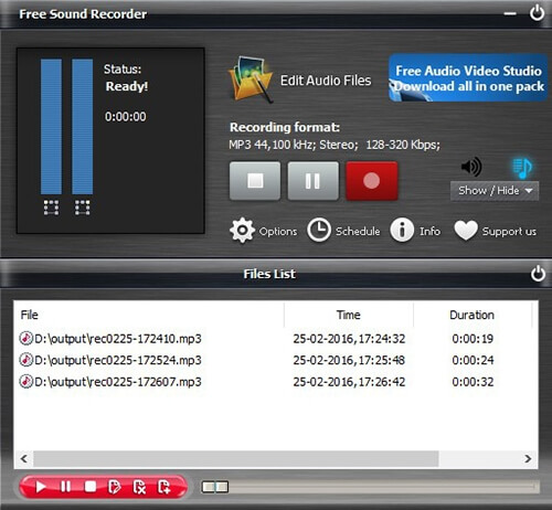 free sound recorder