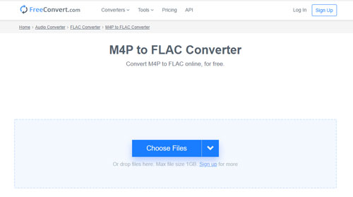 freeconvert m4p to flac converter online
