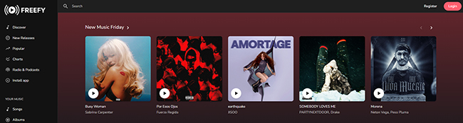 freefy unblocked music app