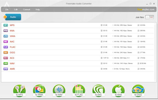 freemake audio converter