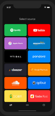 spotify to tidal on android and iphone by freeyourmusic