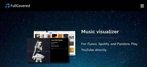 fullcovered mac spotify visualizer