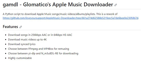 glomatico apple music downloader github
