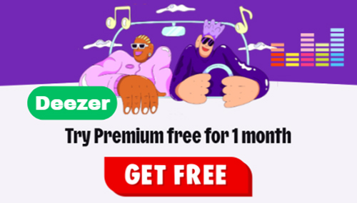 get deezer premium free
