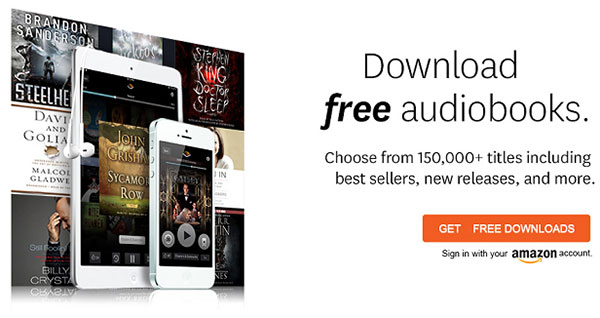 get free audible books
