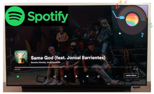 get spotify on samsung tv