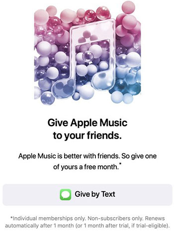 gift apple music