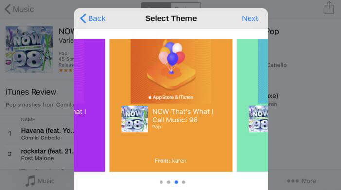 gift itunes music