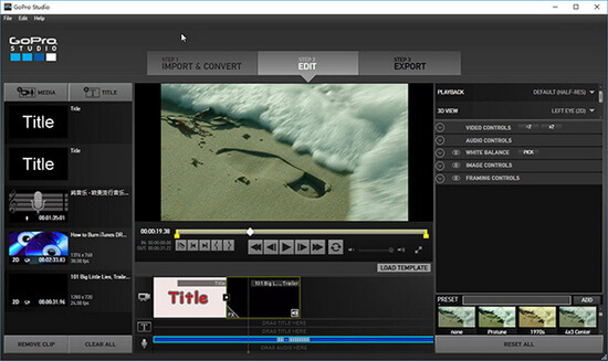 gopro studio editing