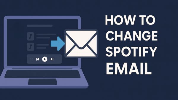 how to change spotify email