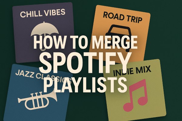 how to merge spotify playlists