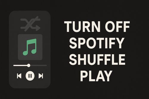 how to turn off spotify shuffle play